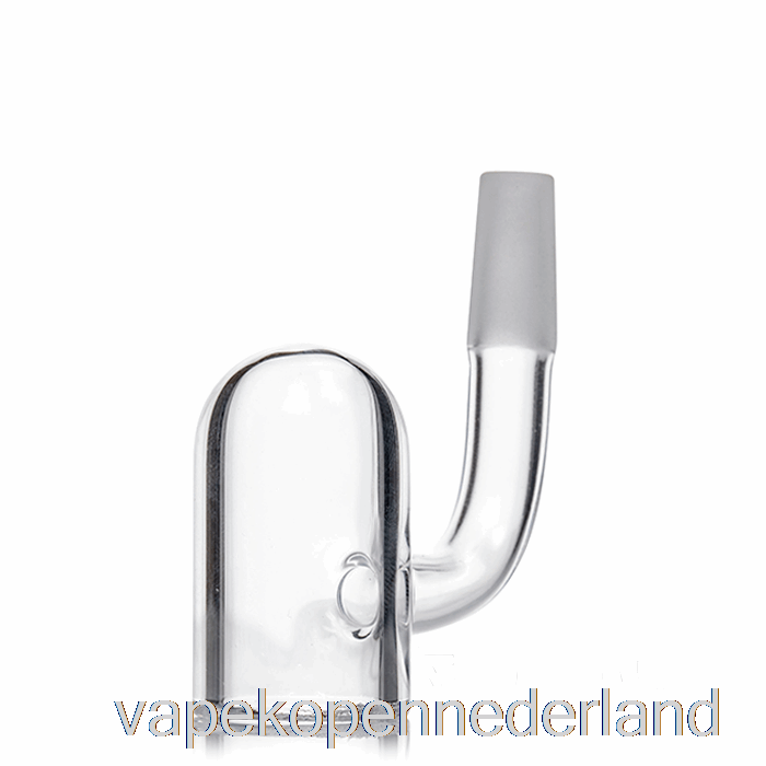 Elektronische Sigaret Vape Mj Arsenaal 10 Mm Premium Kwarts Druppelemmer Banger Zilver - Half Gelast